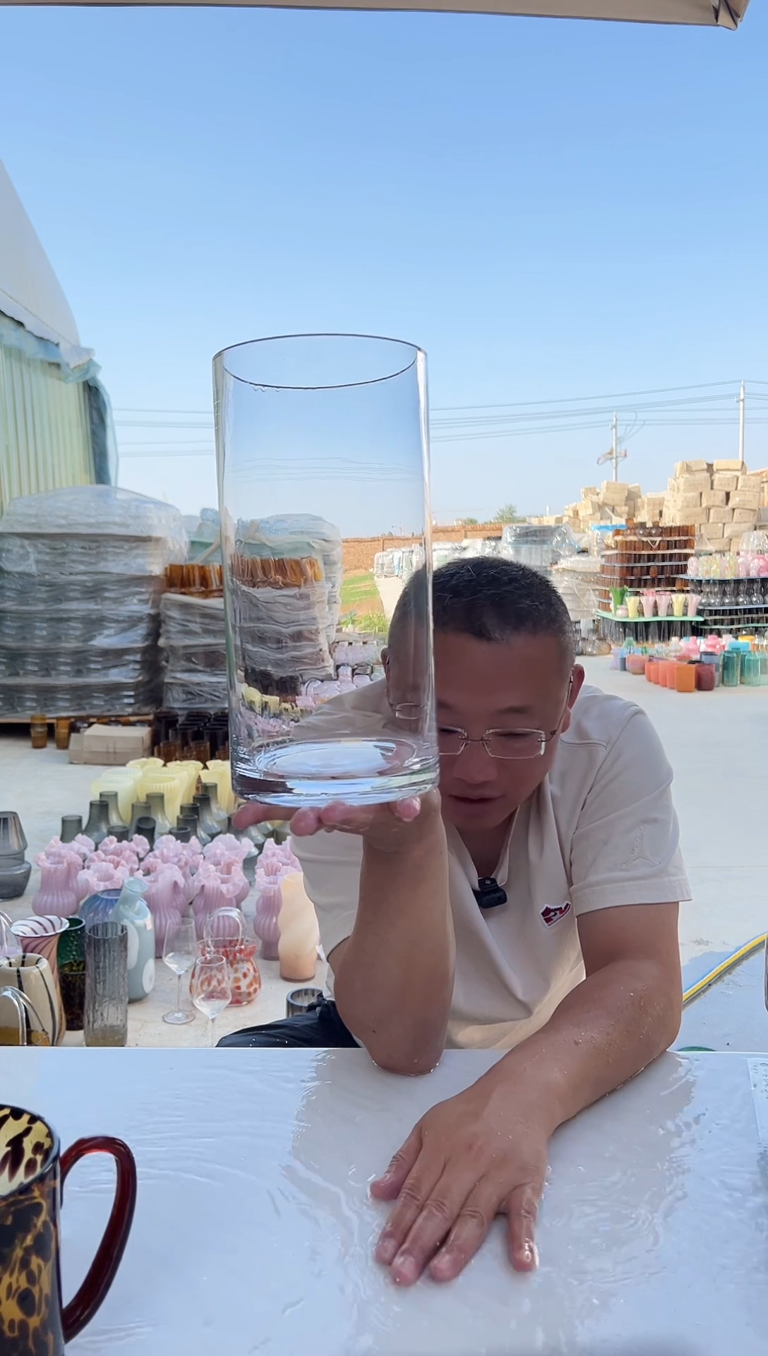 水养鲜花ins风客厅