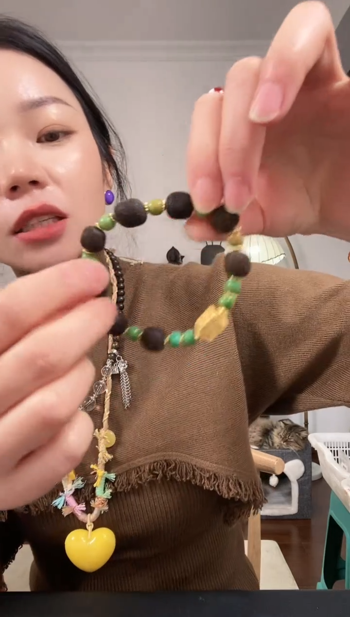 【闪购商品】琥珀颈饰未镶嵌Q193QQQQQ