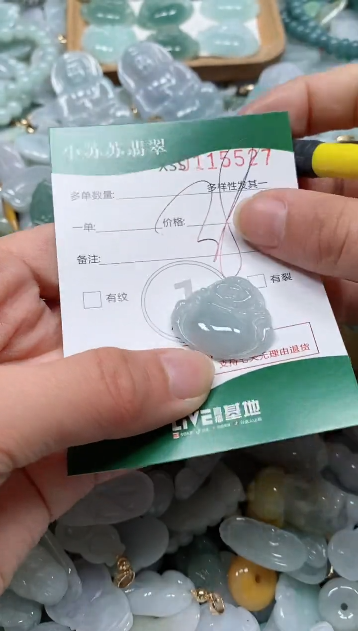 【闪购商品】翡翠颈饰未镶嵌闪购商品0115527