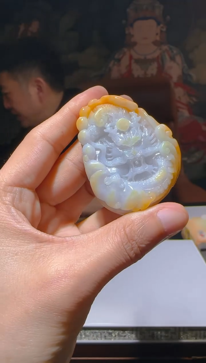 【闪购商品】定制翡翠未镶嵌L-@@QJSX307016