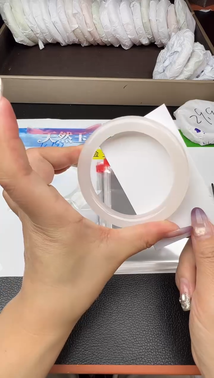 未镶嵌手镯石英质玉圈口59 60