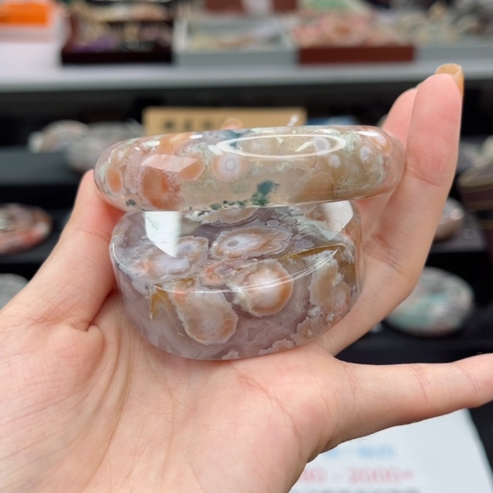 汐雅嬿选 非金属布艺手镯 樱花手镯59 3S562