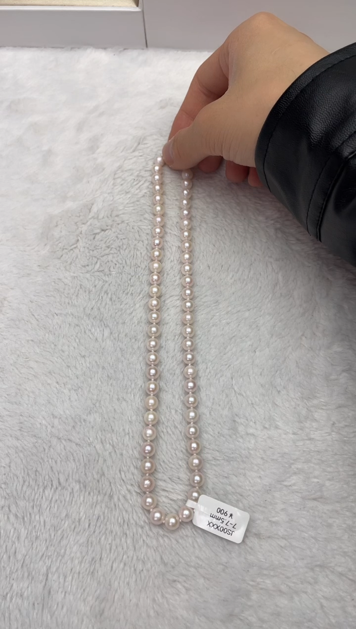 【闪购商品】海水珍珠颈饰未镶嵌AK7-7.5mm（多样性发一）