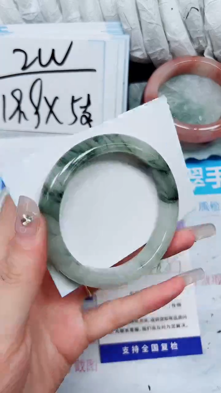 【闪购商品】石英质玉手镯未镶嵌A379-58`59`