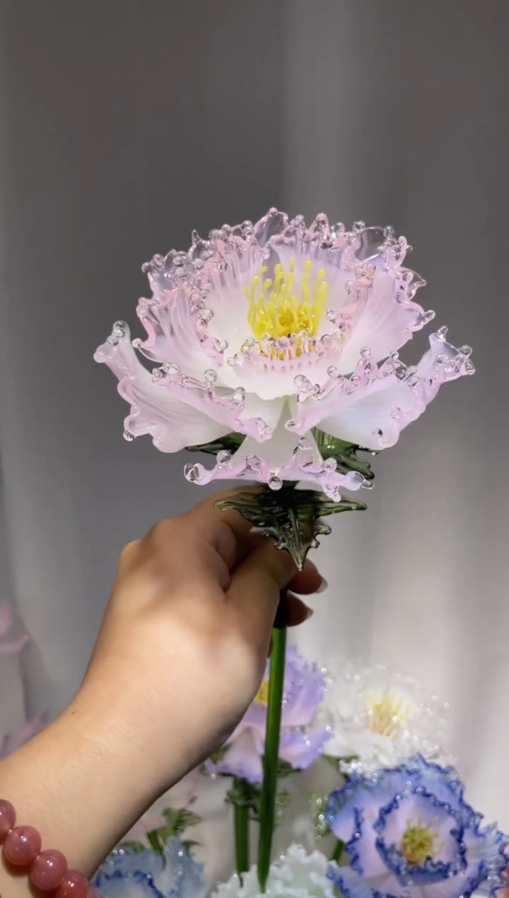 琉璃闲****8粉色牡丹