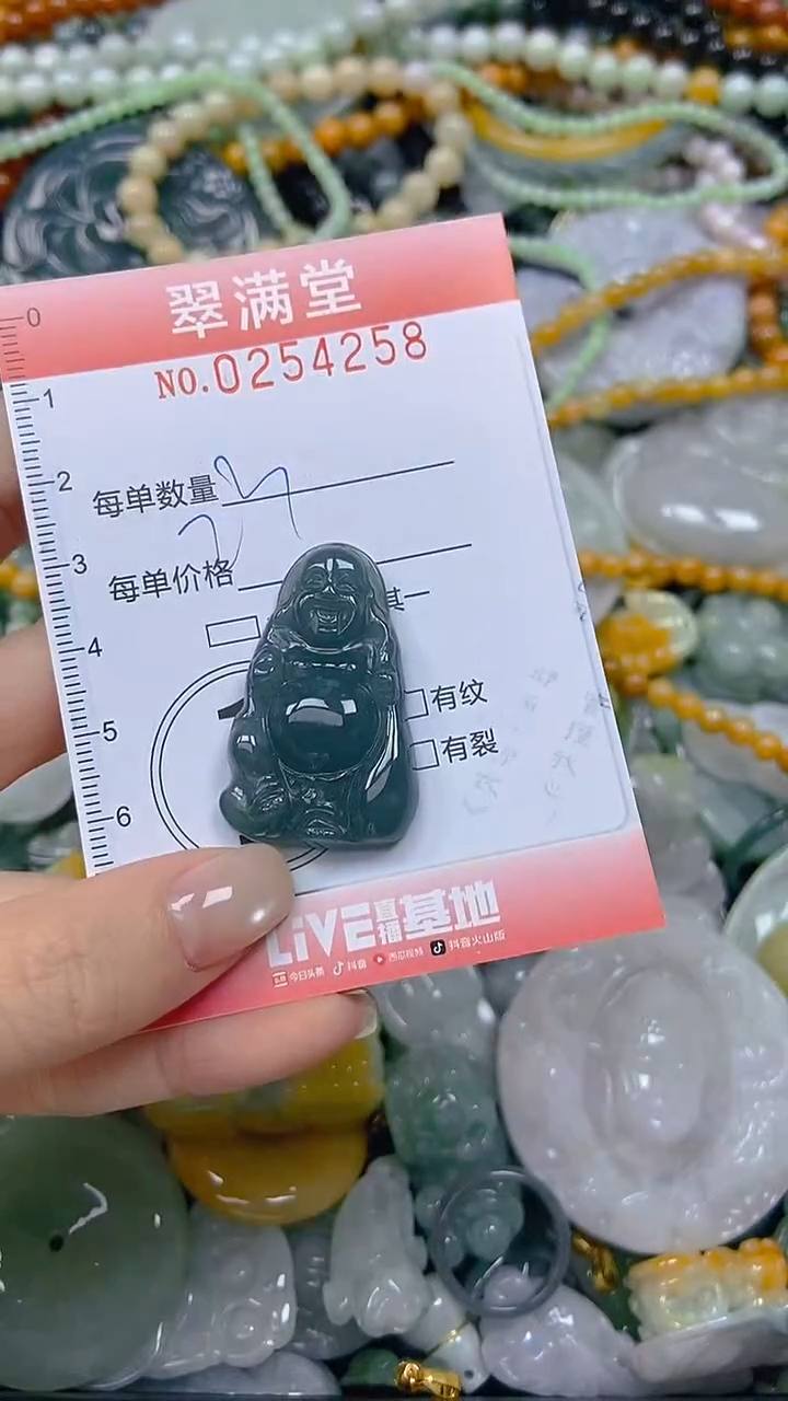 未镶嵌挂件翡翠闪购0254258