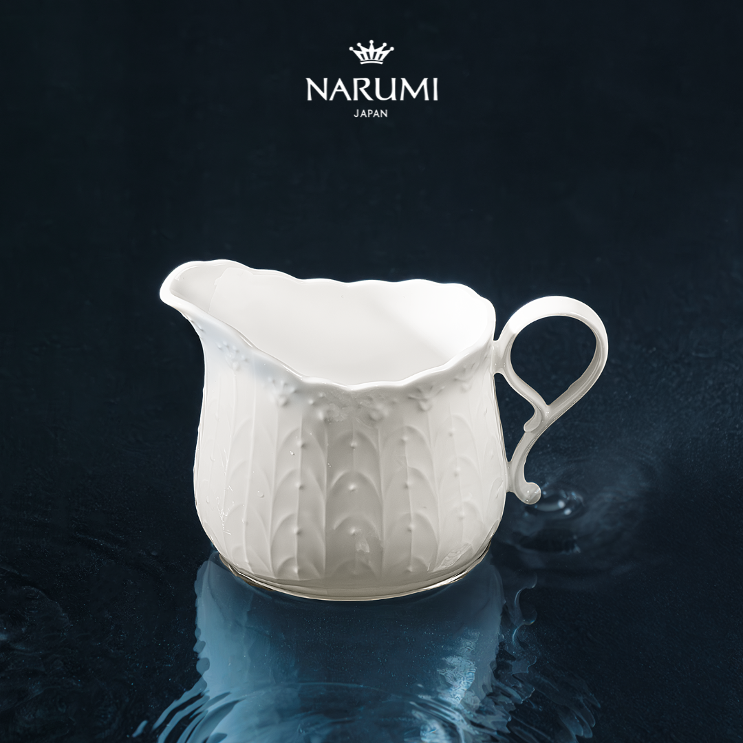 NARUMI/鸣海经典系列 Silky White奶壶 骨瓷/9072-4283G