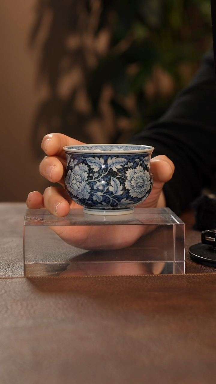 【闪购商品】瓷片青花瓷茶具斌芬陶瓷268