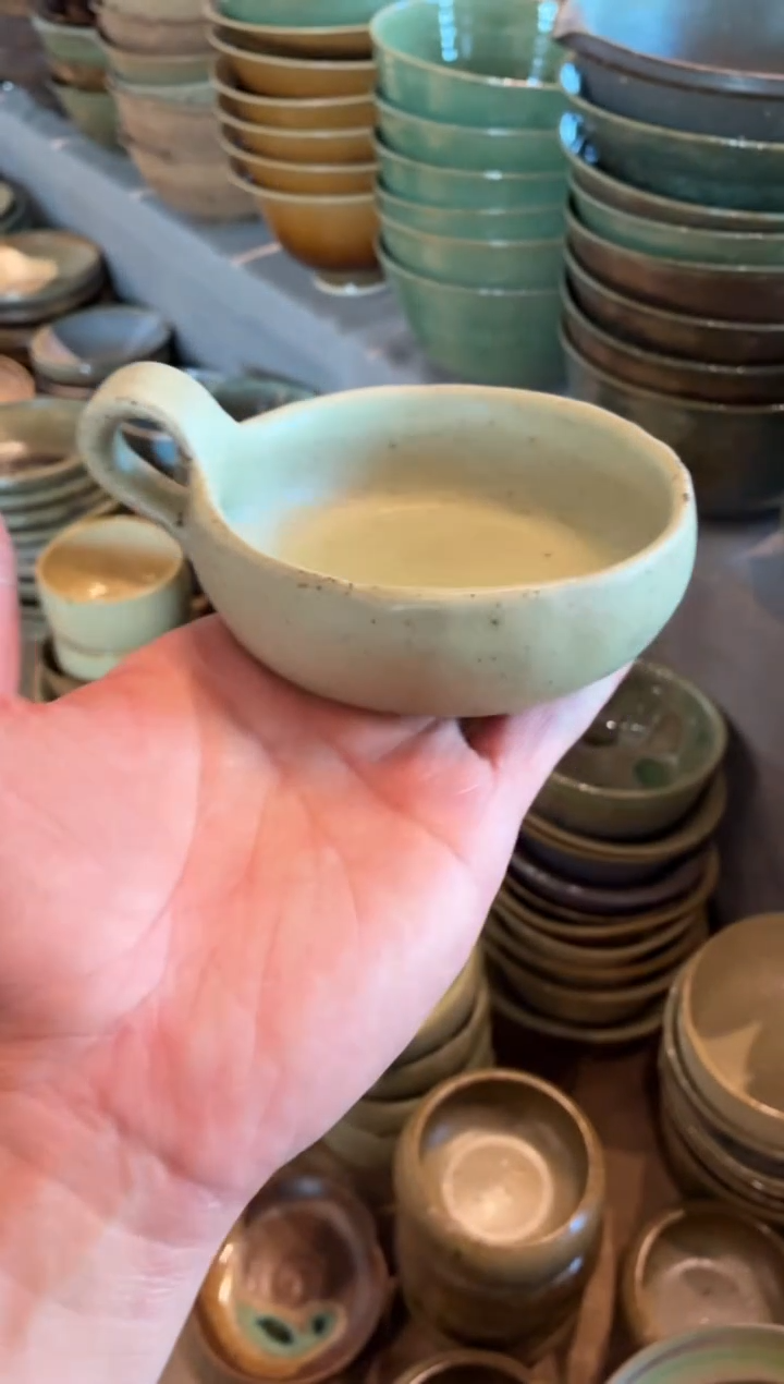 瓷片6寸绿影小碟（福利款）