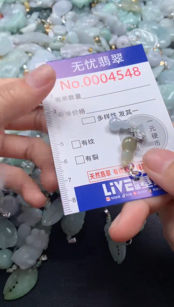 颈饰未镶嵌翡翠4548