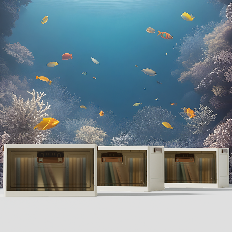 DZ【50cm宽】书架落地防尘置物架儿童学生书柜客厅多层绘本架储物柜