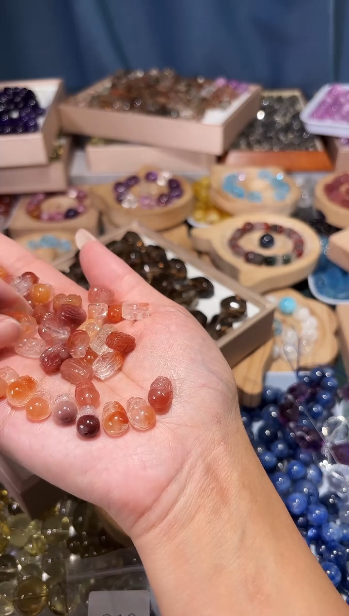 未镶嵌手串水晶H40兔毛貔貅宽约卡8单颗