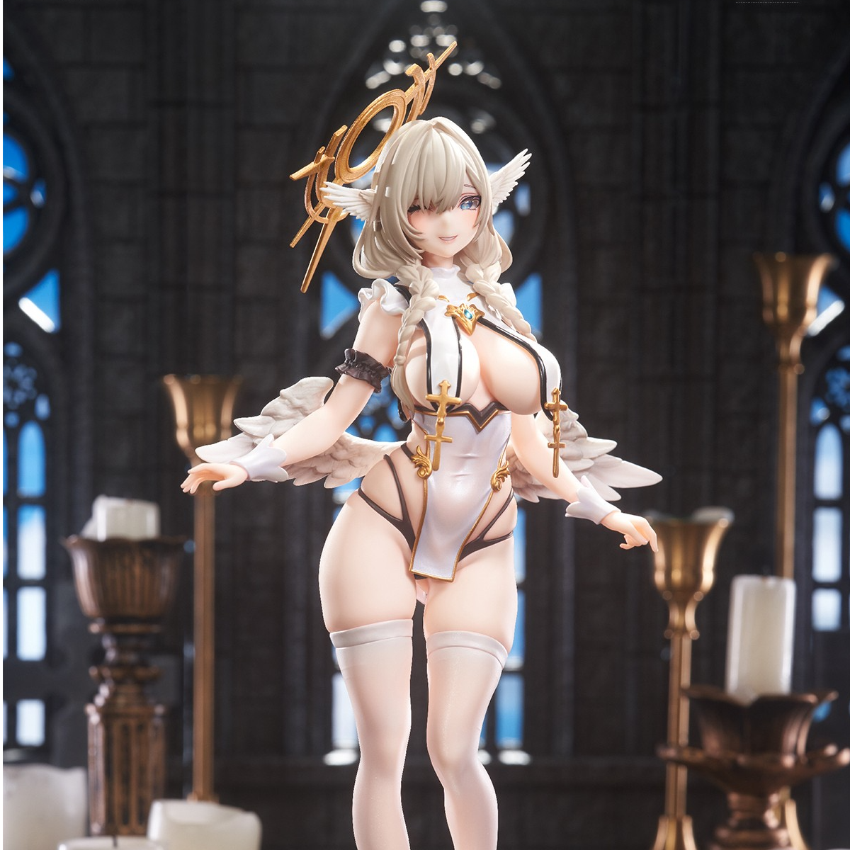 正版现货 大漫匠AniMester 1/6 圣挽教主 切西娅 追视眼 手办