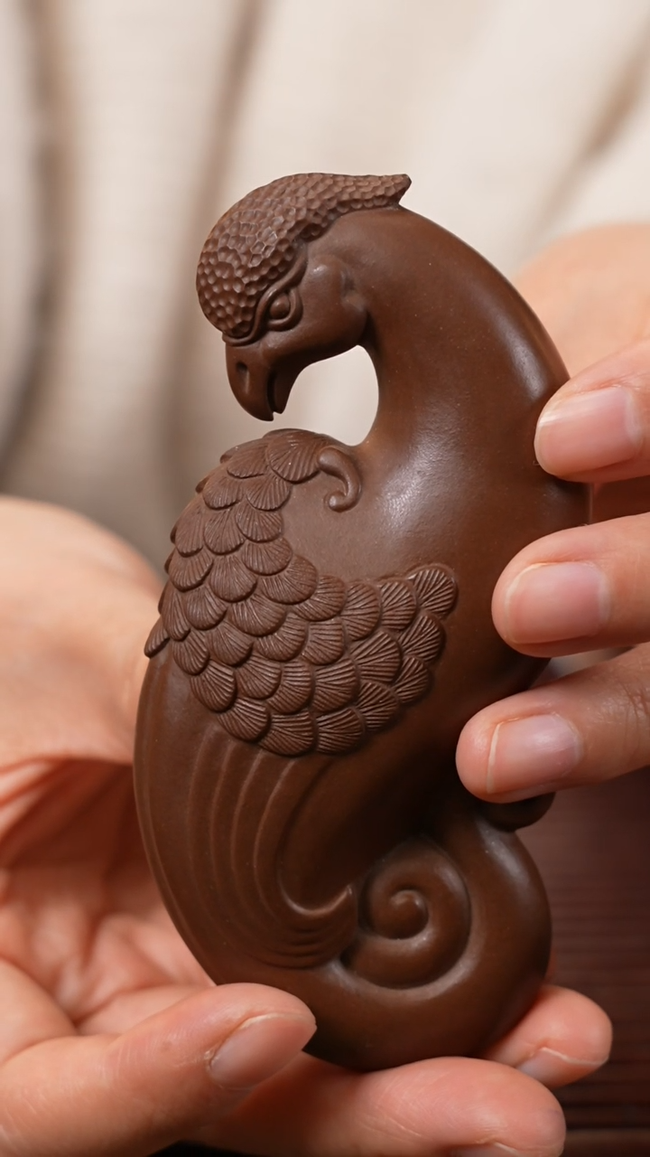 【闪购商品】紫砂茶宠手把件（鸡）