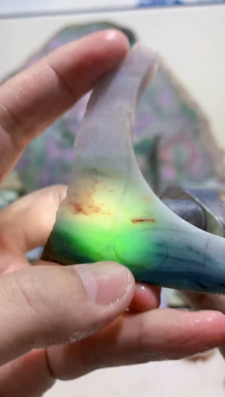 裸石翡翠0蒙0翡翠珠宝841