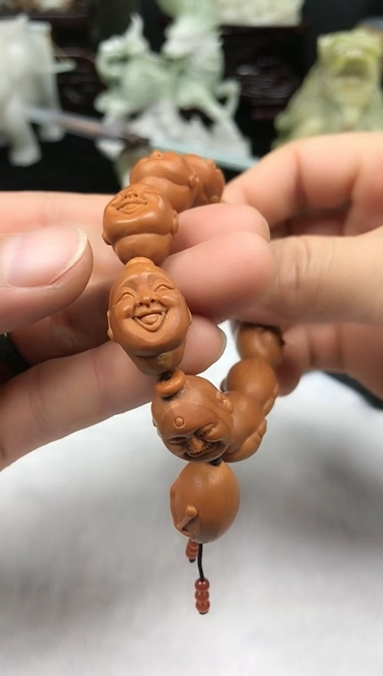 【闪购商品】橄榄核手串/手链笑面佛手串