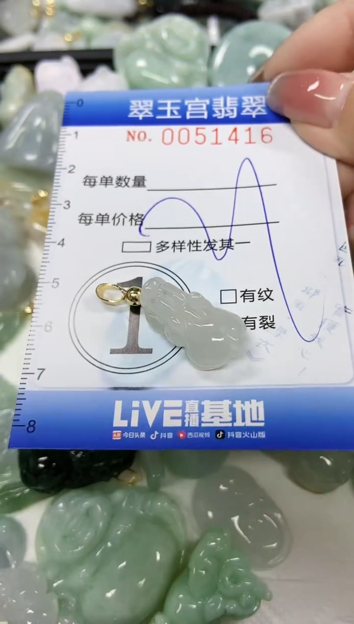 【闪购商品】翡翠颈饰未镶嵌闪购0051416