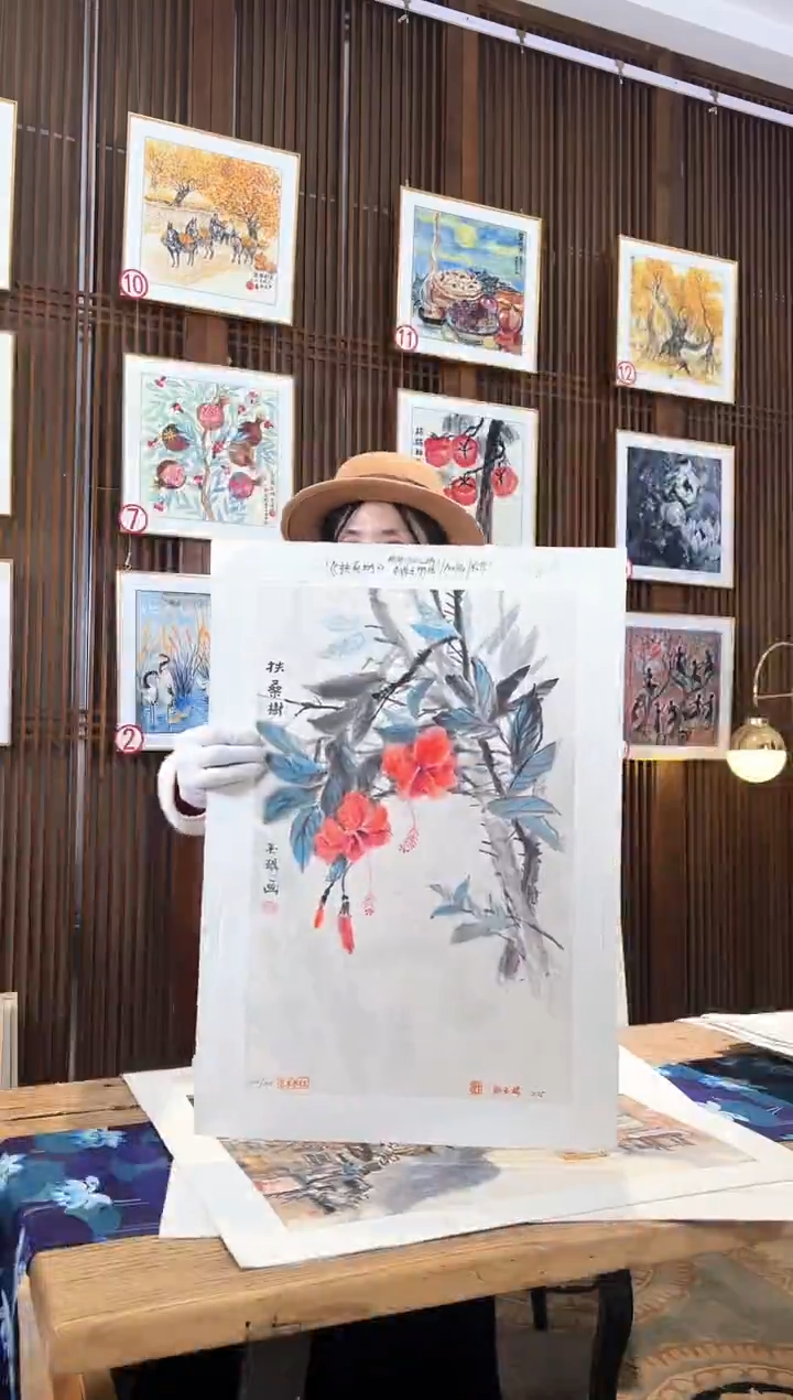 版画版画耿玉琨名章限量版画S