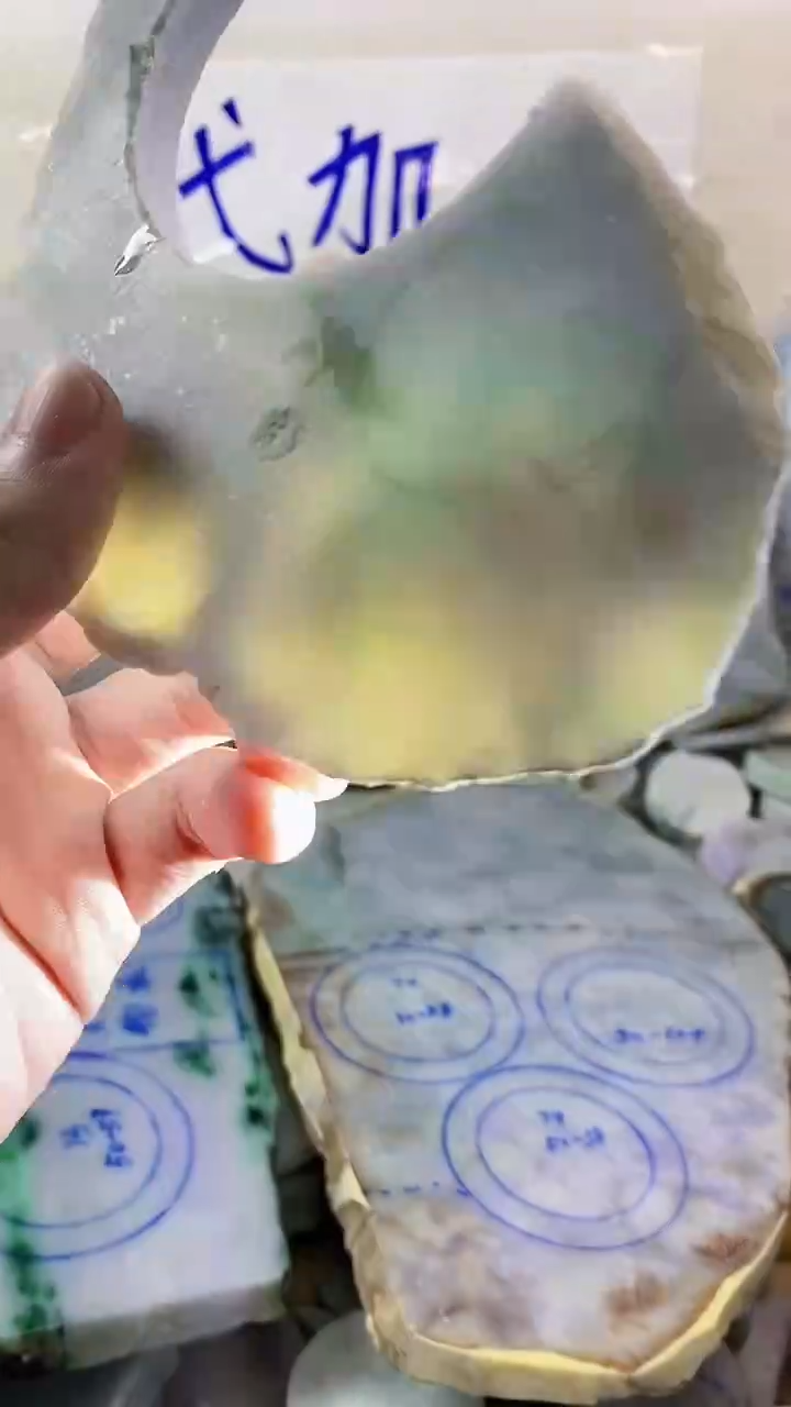 裸石翡翠纯天然A货翡翠157