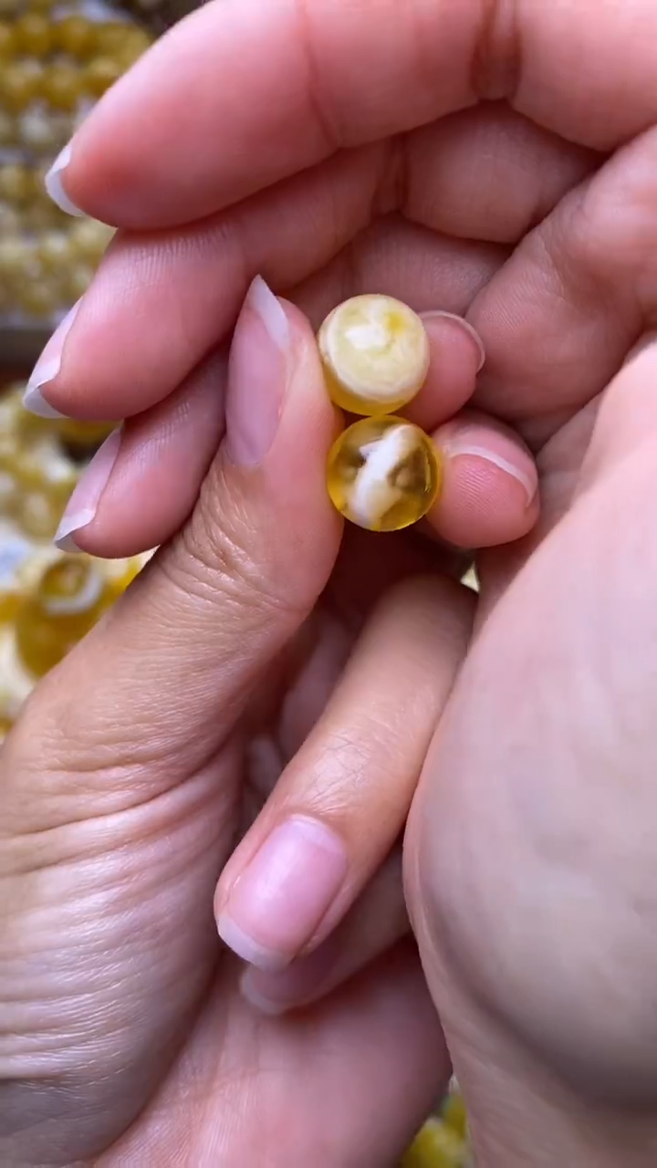 裸石蜜蜡未镶嵌葵.50