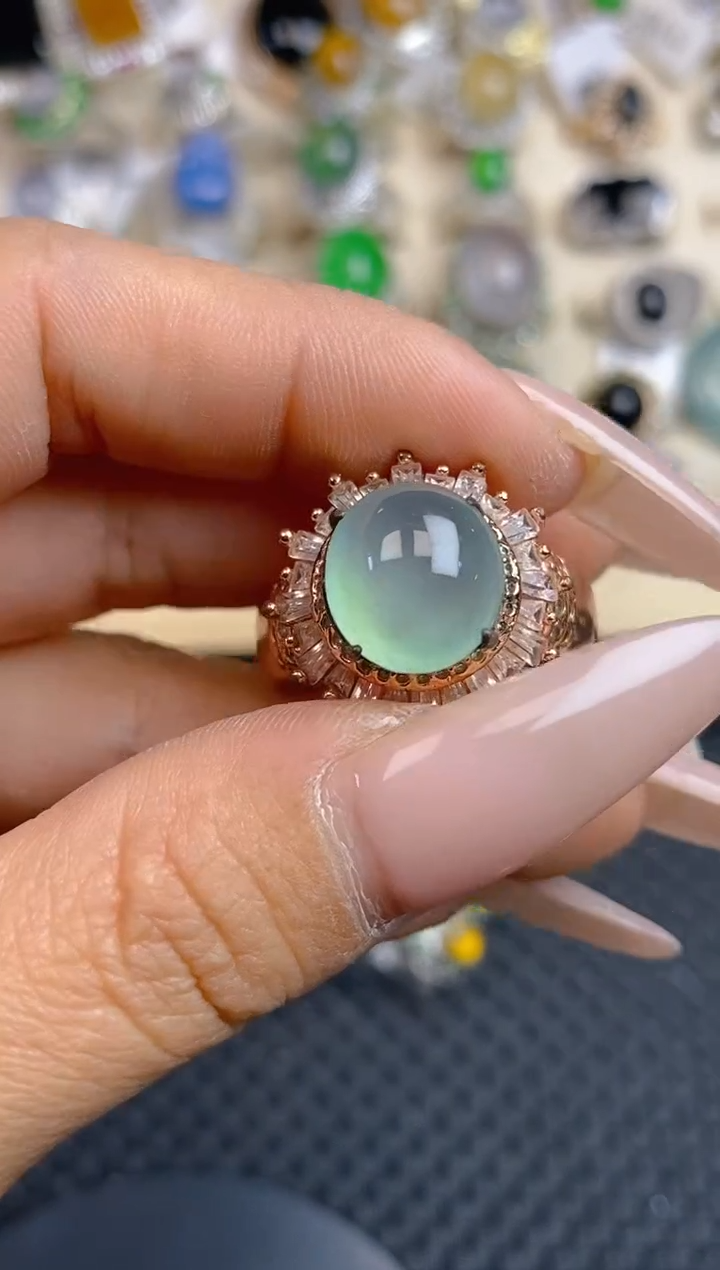 【闪购商品】定制翡翠未镶嵌翡翠裸石蛋面168