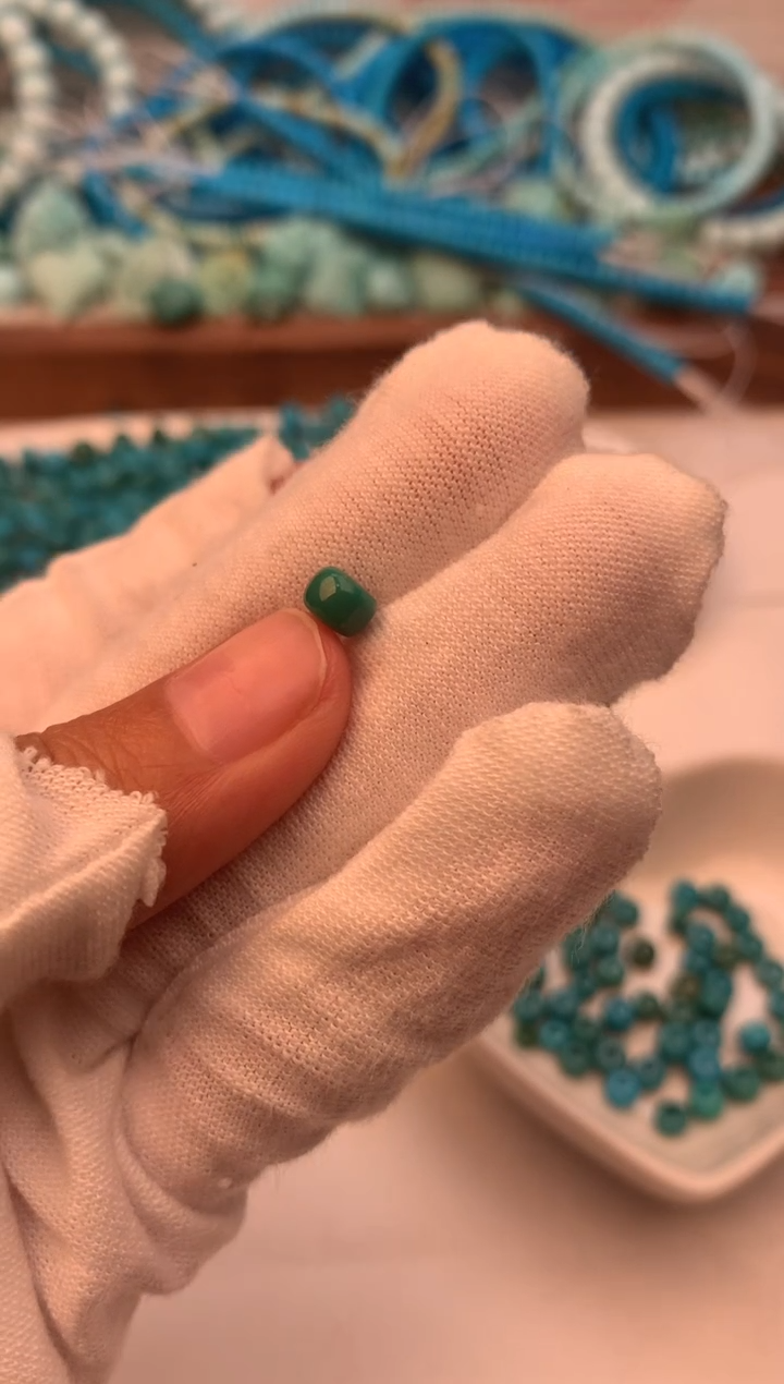 未镶嵌绿松石直切国*?直切