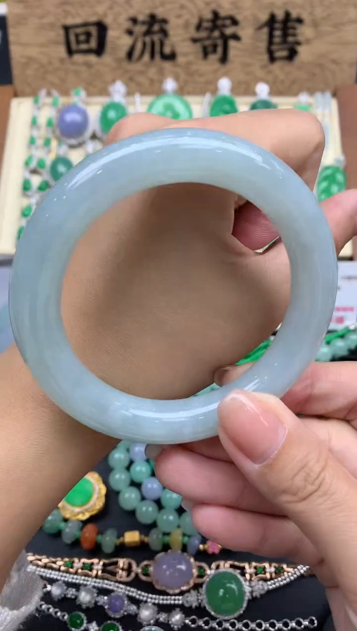 【闪购商品】翡翠手镯未镶嵌444-中国好珍宝