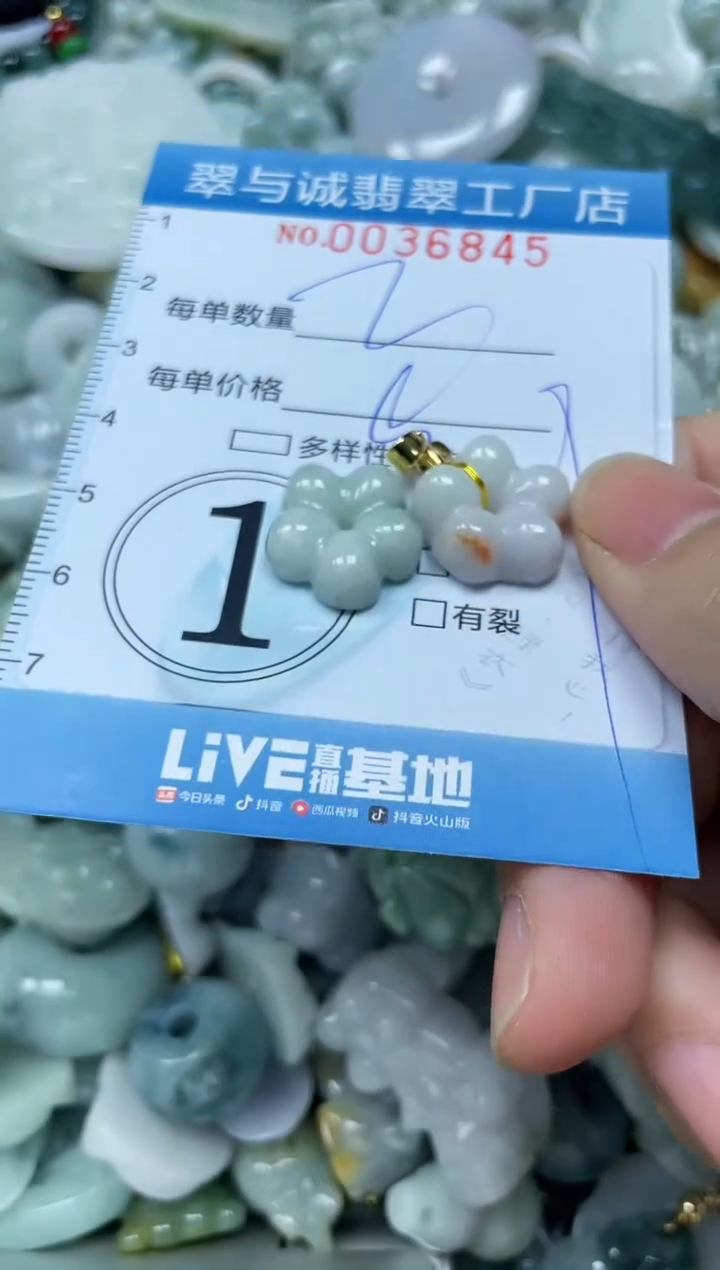 【闪购商品】翡翠颈饰未镶嵌闪购0036845
