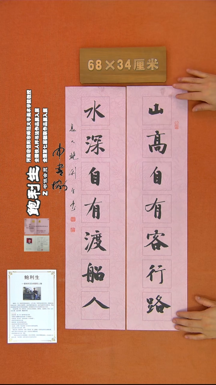 【闪购商品】书法238鲍利生书法作品