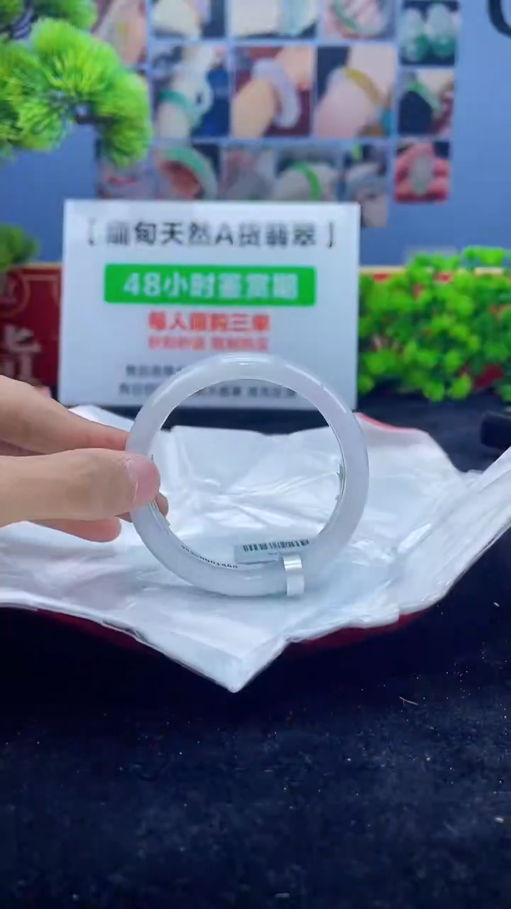 【闪购商品】翡翠手镯未镶嵌手镯9
