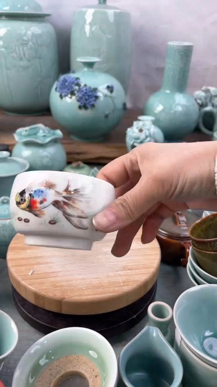 【闪购商品】特价 微瑕 慧仙青瓷