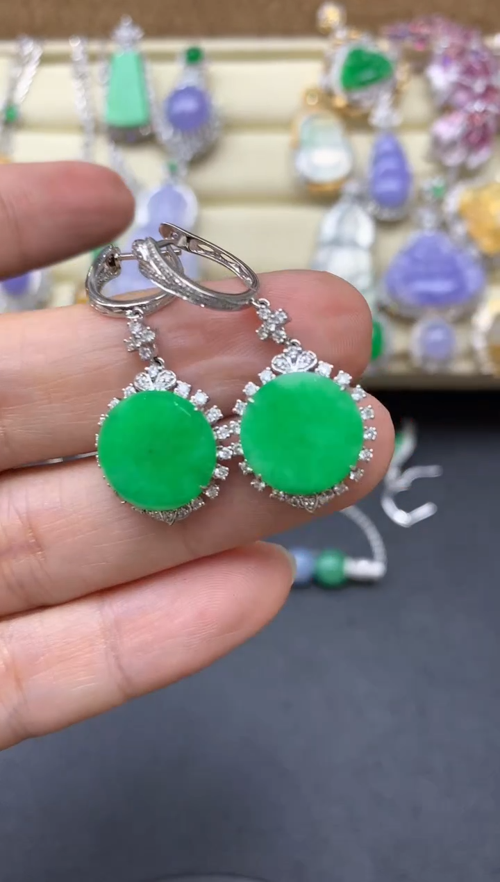 【闪购商品】翡翠颈饰18K金镶嵌657-中国好珍宝