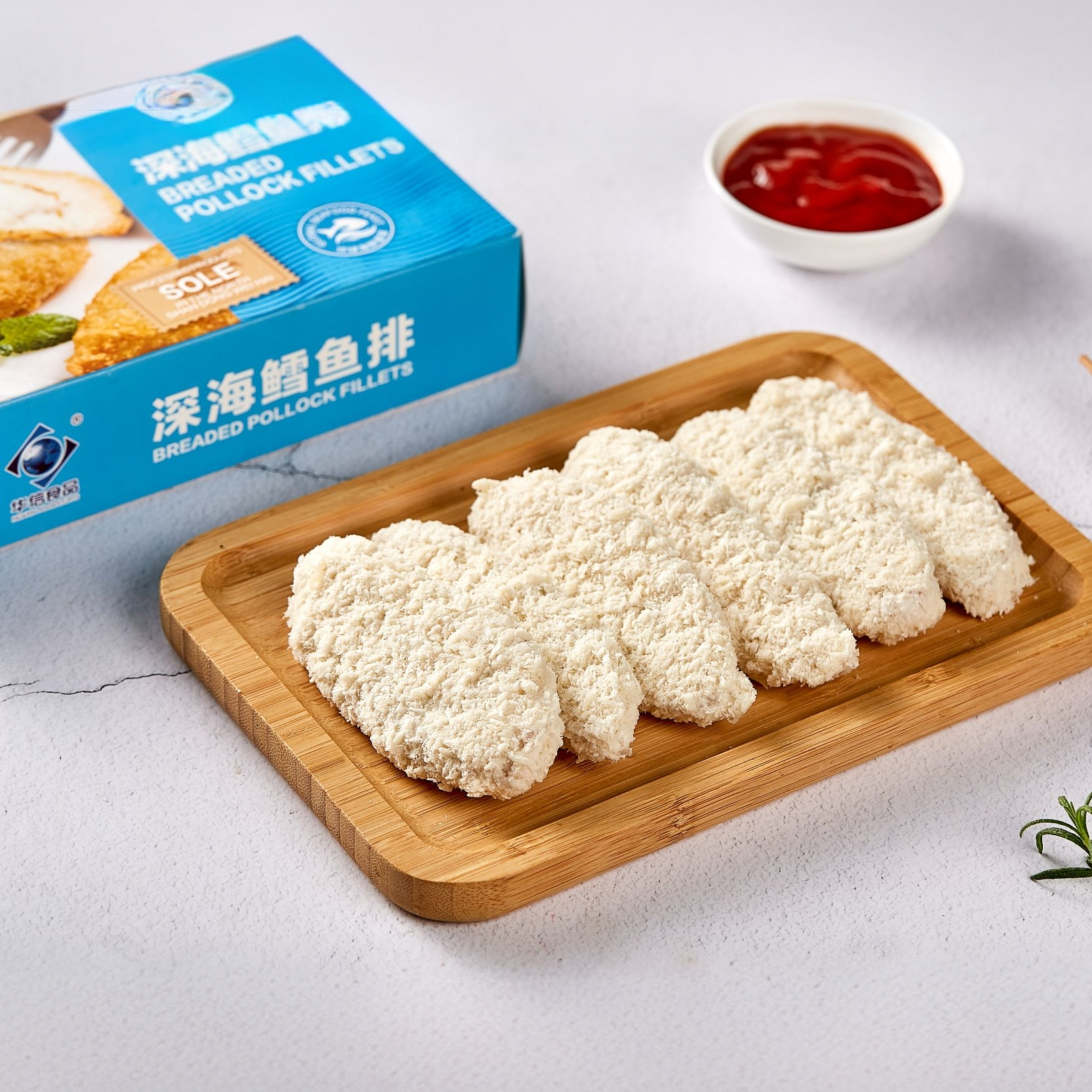 【体验馆专享】深海鳕鱼排310g/盒X4 每盒10块优选鳕鱼中段新鲜味美