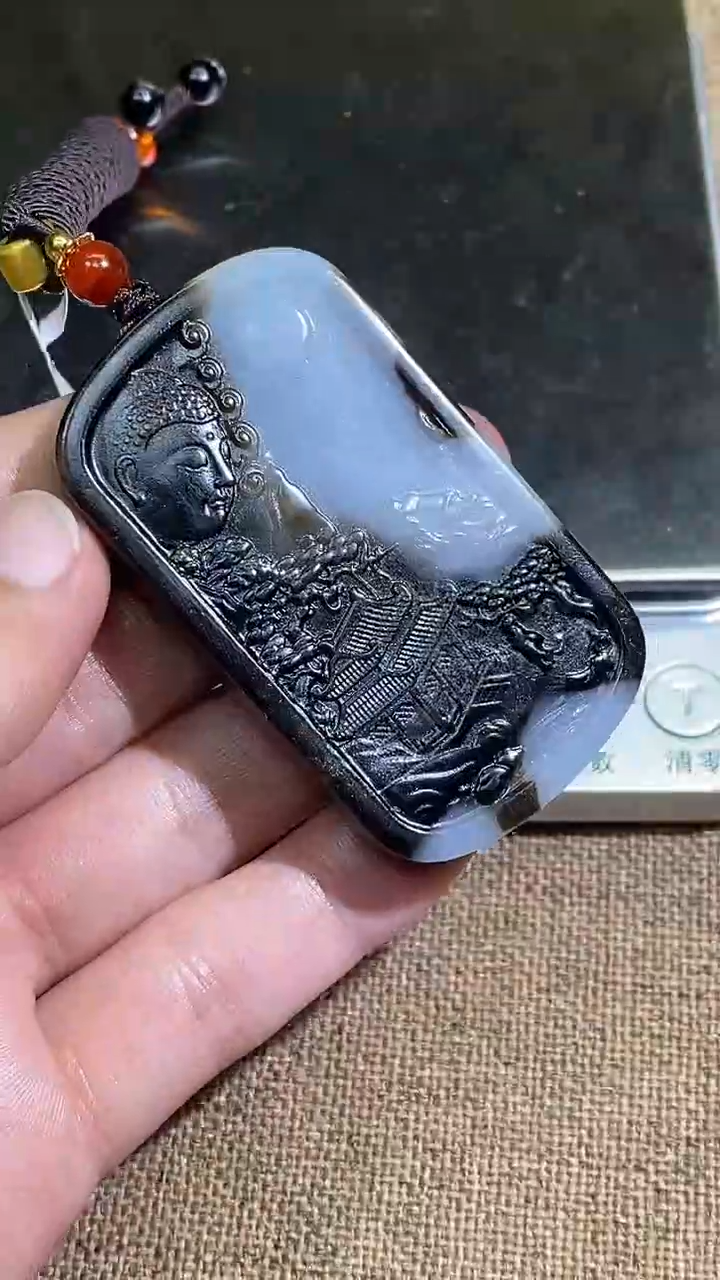 颈饰未镶嵌和田玉A7