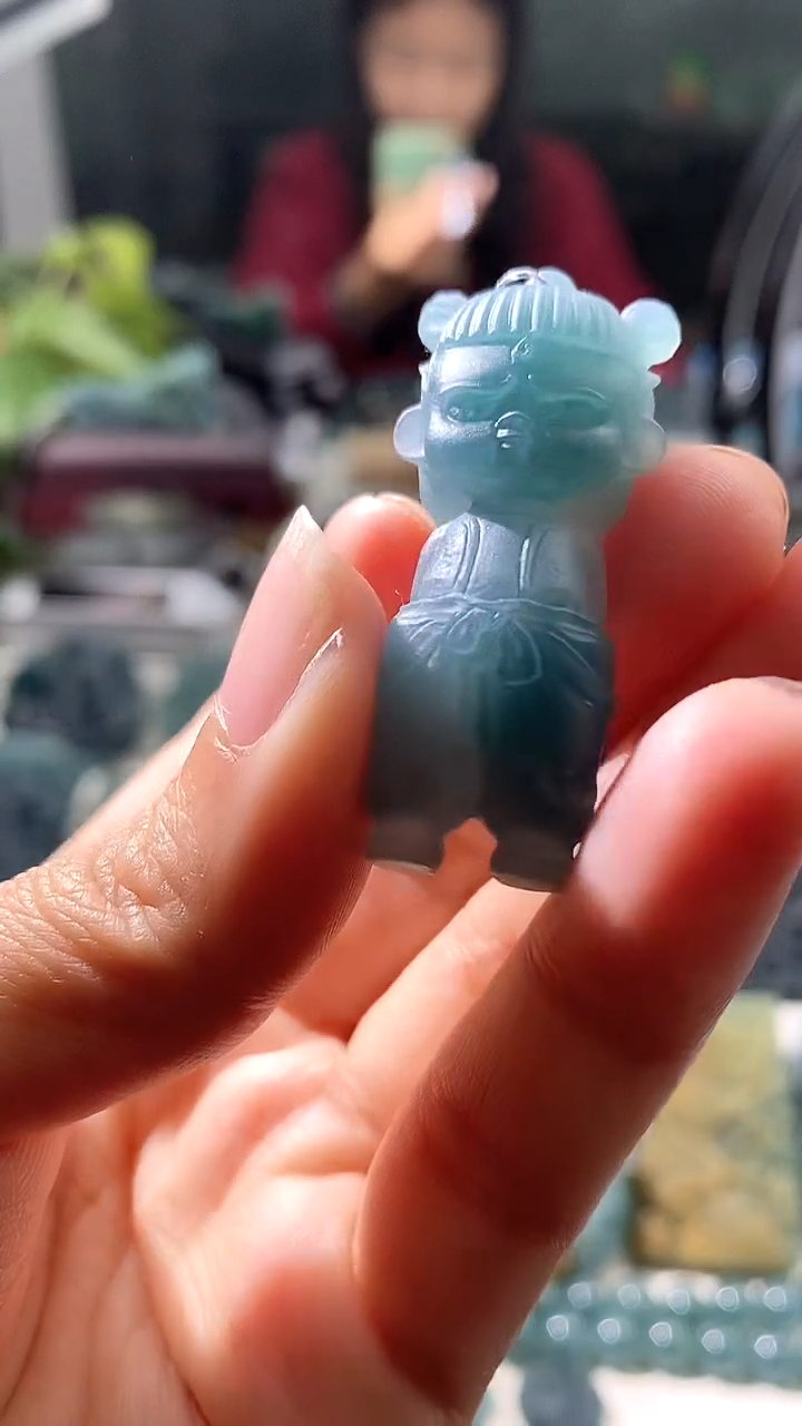 【闪购商品】定制翡翠未镶嵌翡翠毛货不退不换3.7
