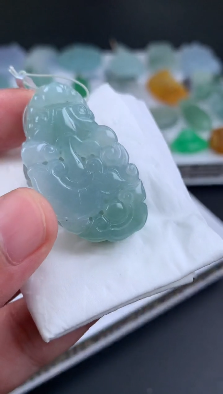 【闪购商品】定制翡翠未镶嵌貔貅