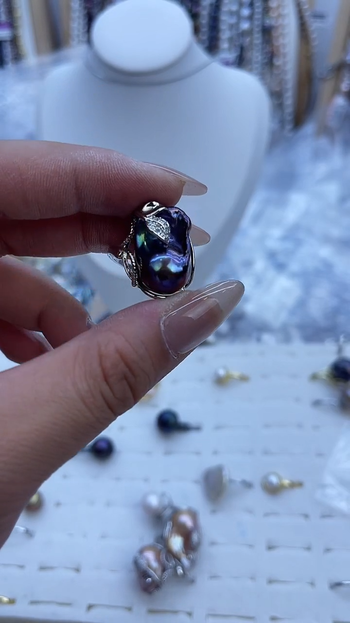 【闪购商品】淡水珍珠戒指未镶嵌677