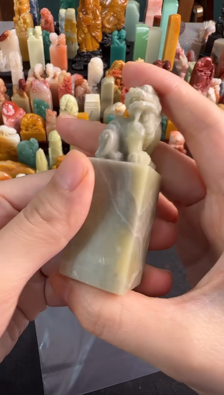 【闪购商品】青田石印石8064包四字