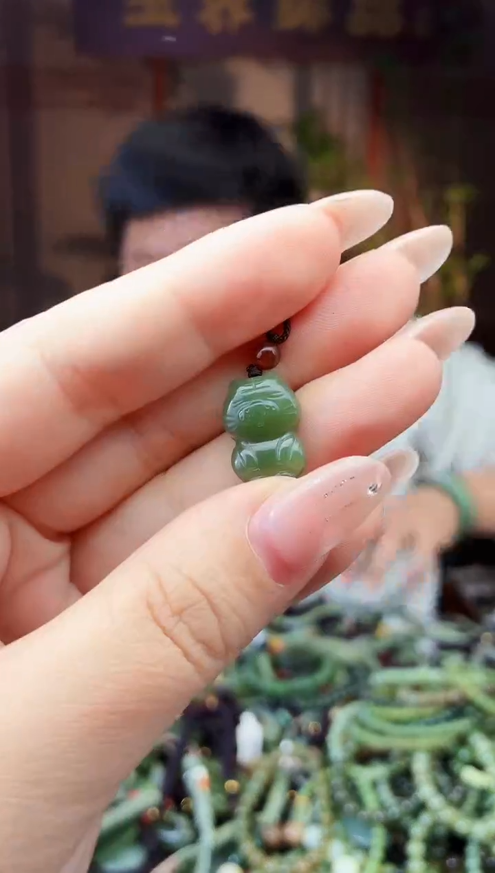 颈饰未镶嵌和田玉多样性发货拍一发一