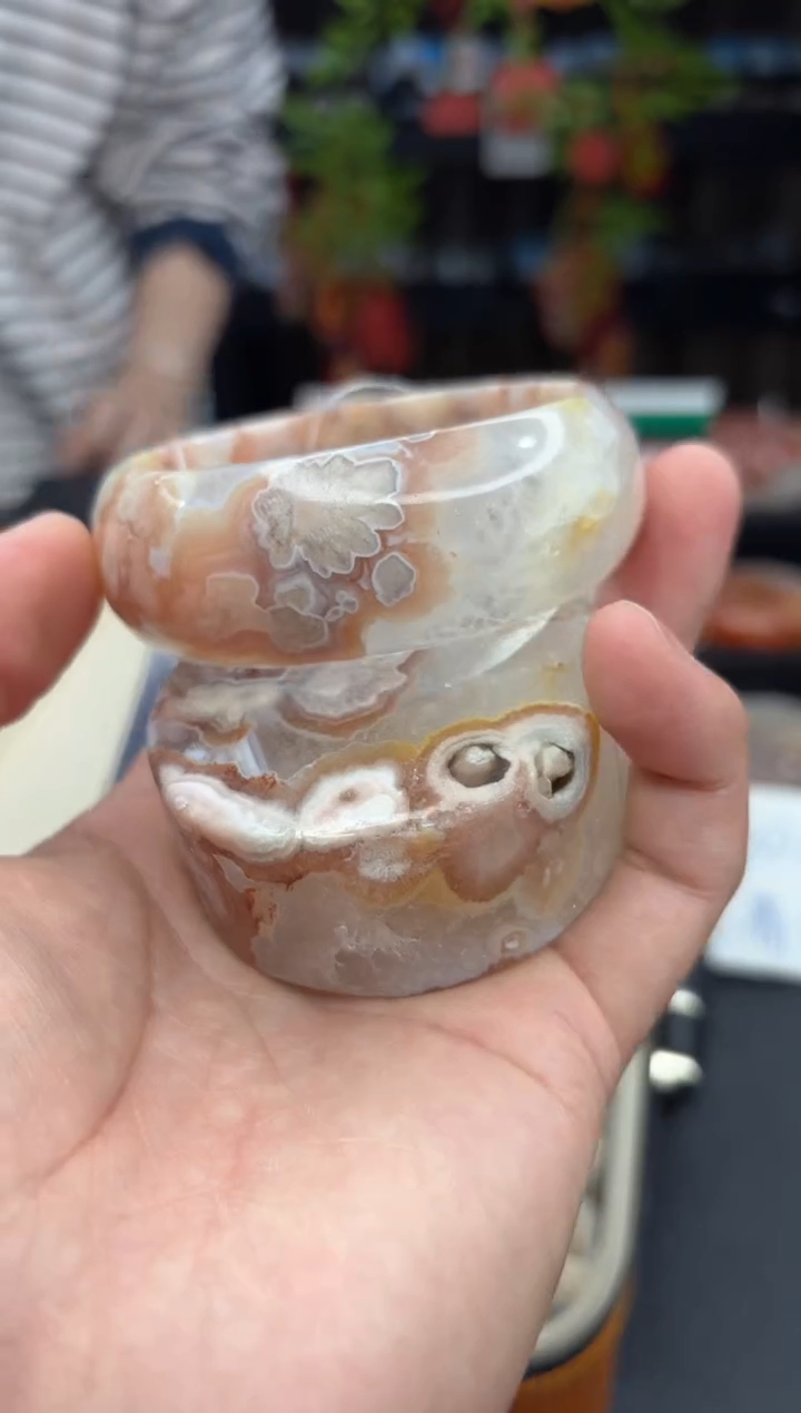 【闪购商品】石英质玉手镯未镶嵌693（62圈赠送镯心）