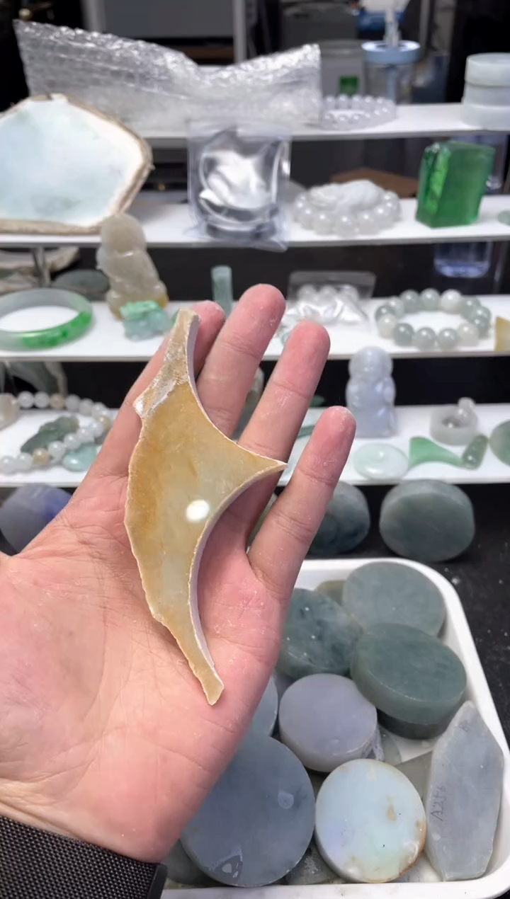 【闪购商品】翡翠把件未镶嵌N 翡翠边角料