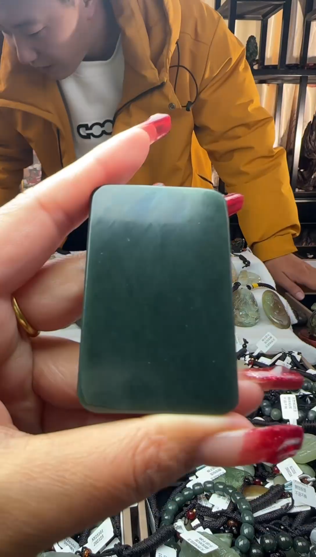 颈饰未镶嵌和田玉7483