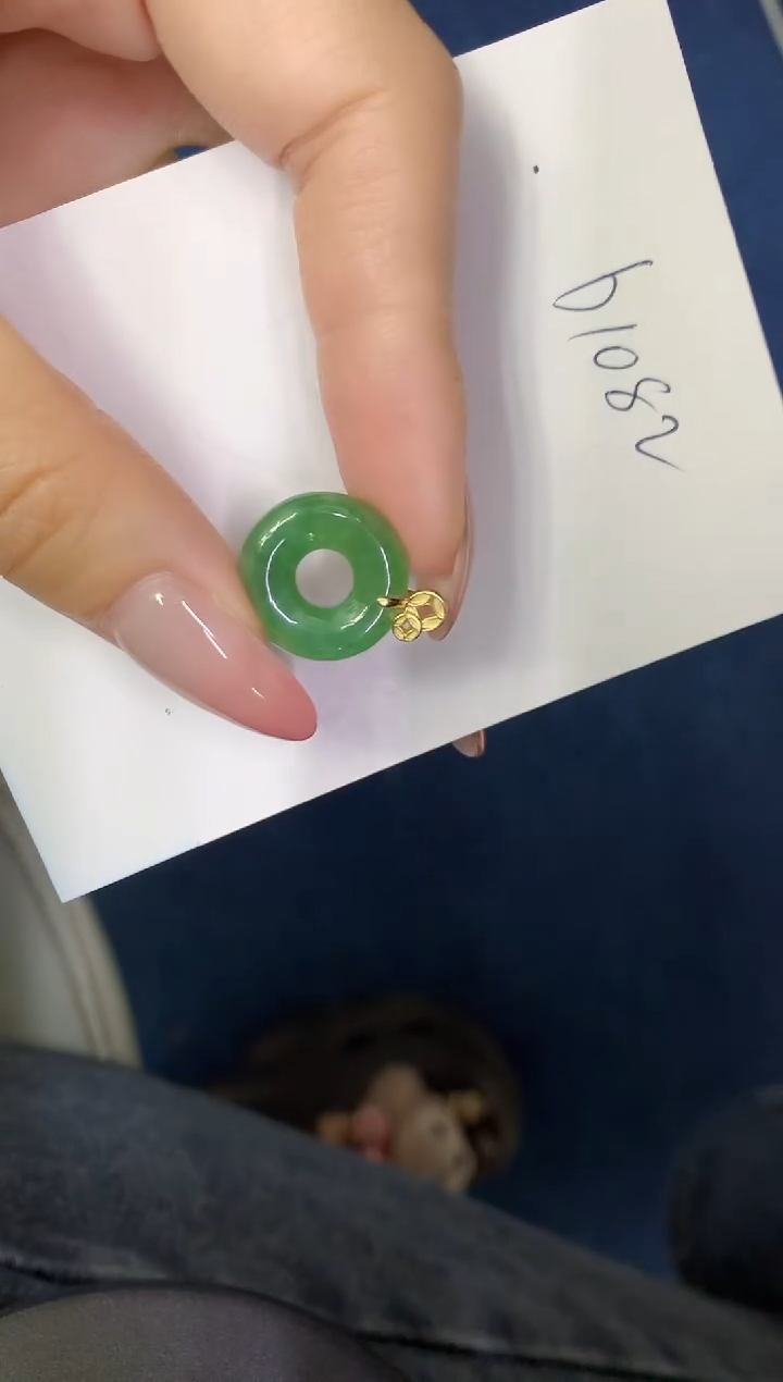 翡翠未镶嵌颈饰缅甸天然翡翠A货