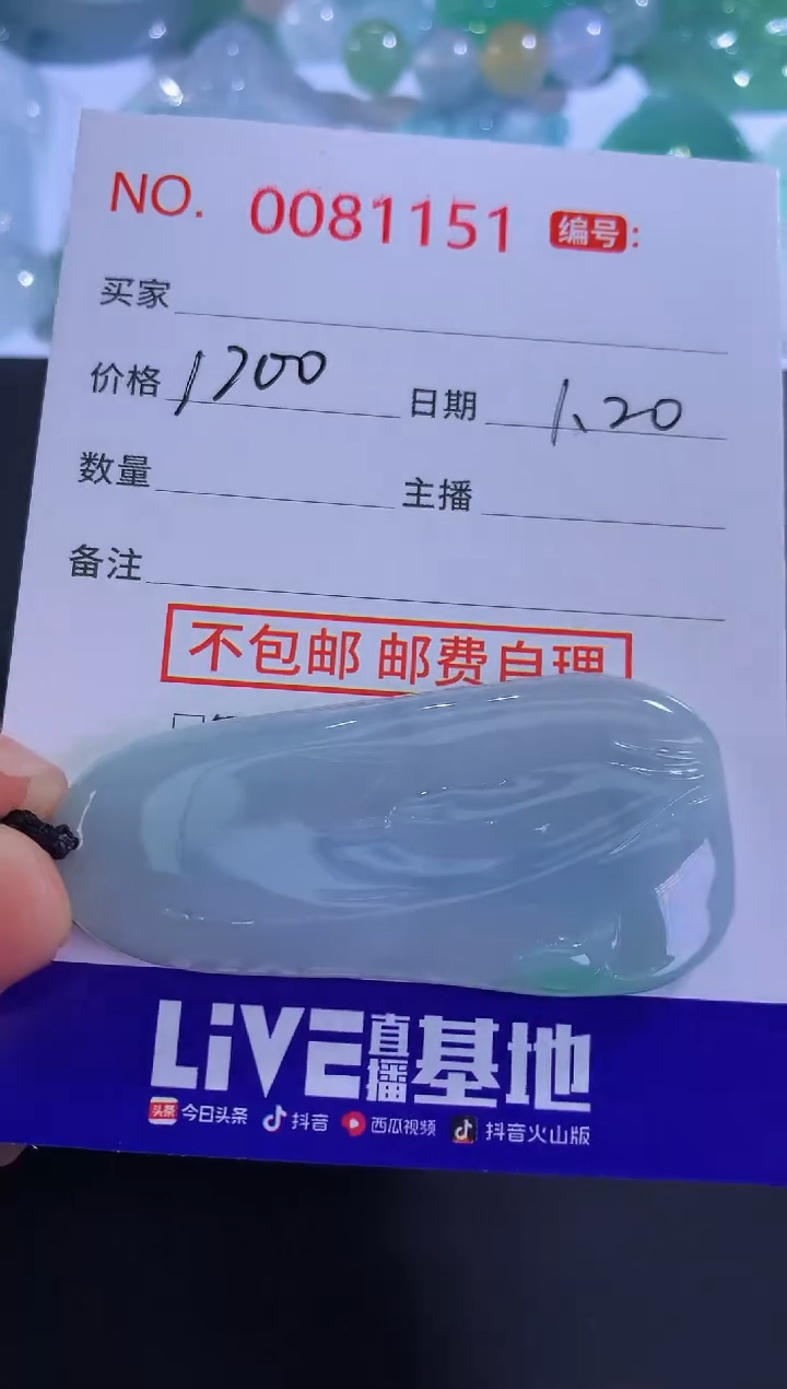 【闪购商品】翡翠颈饰未镶嵌！