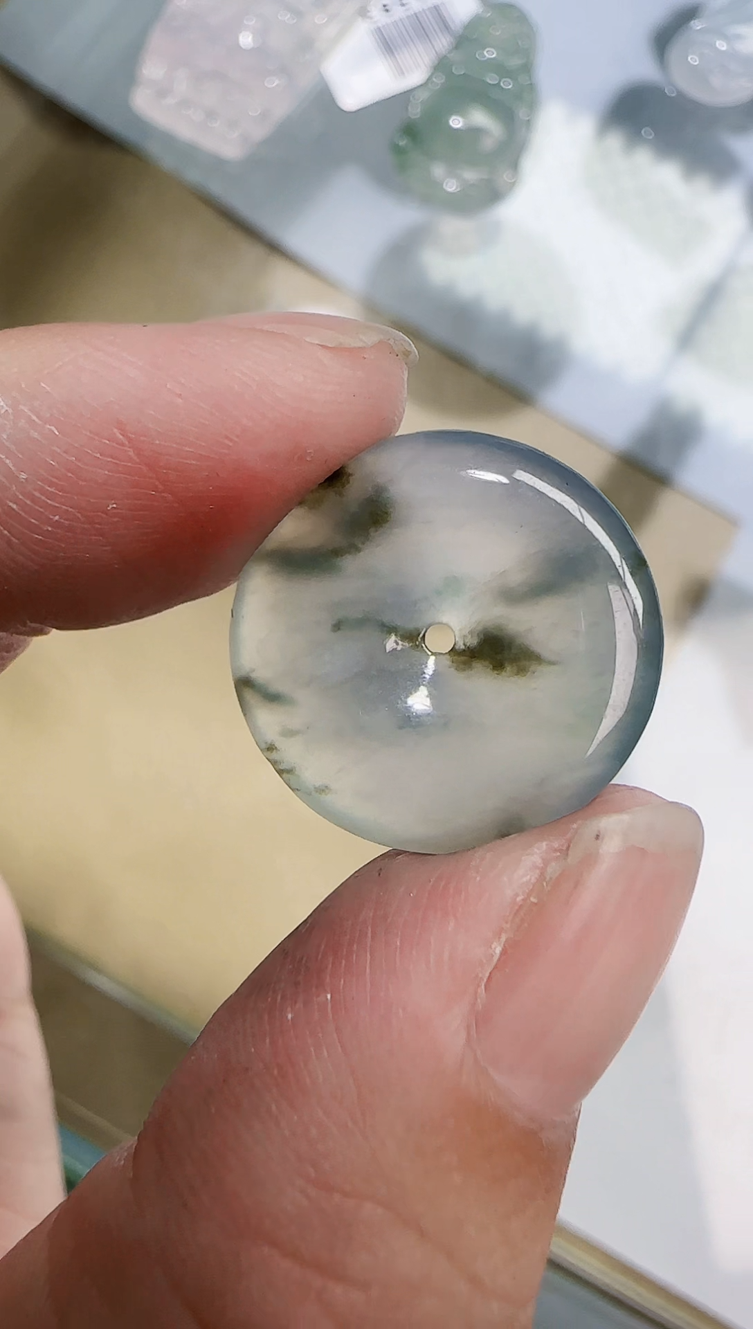 翡翠未镶嵌颈饰缅甸翡翠A货