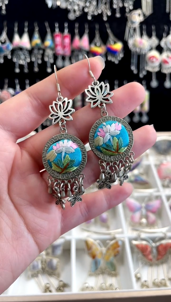 【闪购商品】织绣非遗刺绣饰品