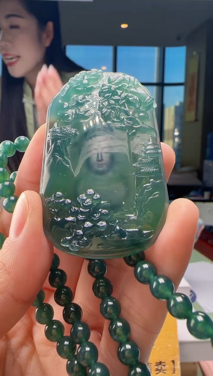 吊坠(赠链)未镶嵌翡翠多样性发其一HH@@960Q7J04505H