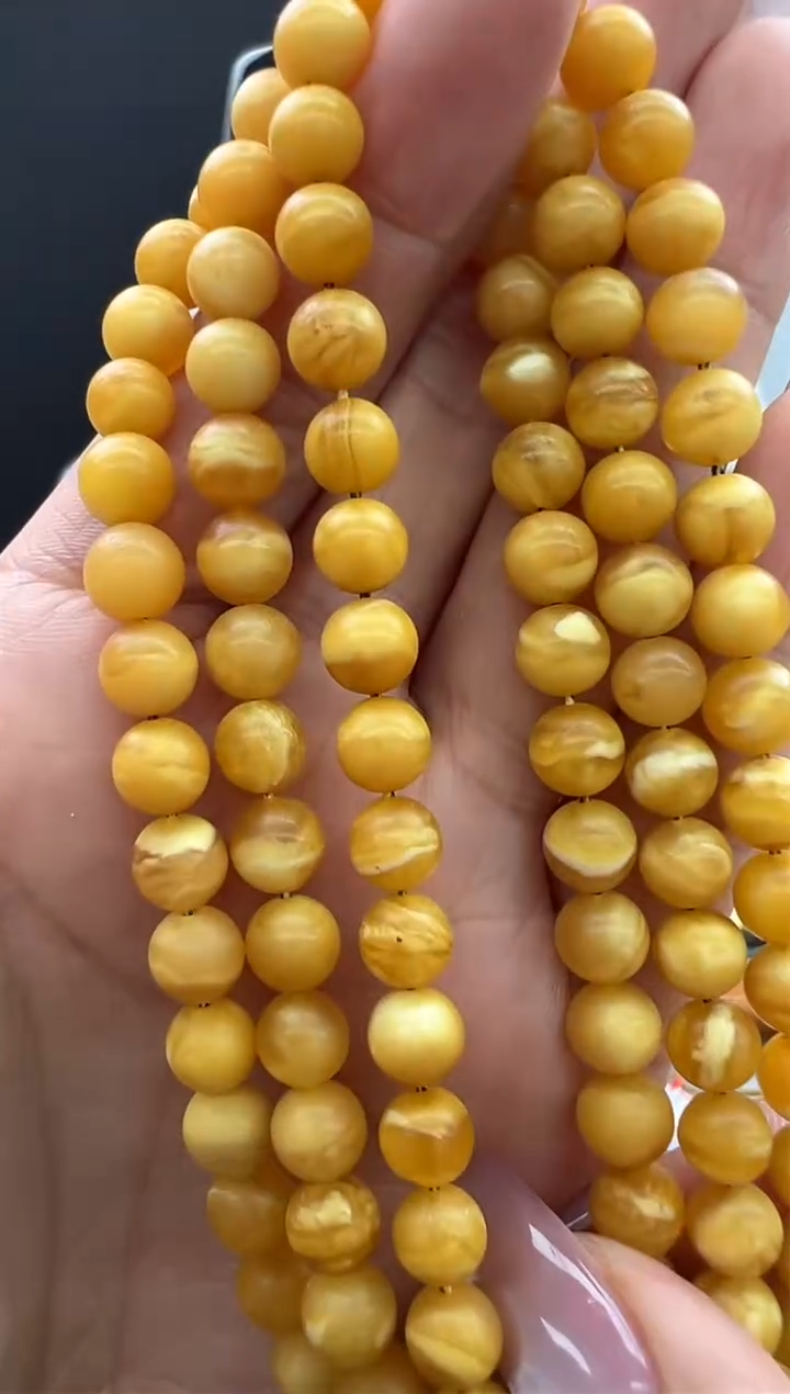 【闪购商品】琥珀颈饰未镶嵌70秒拍号