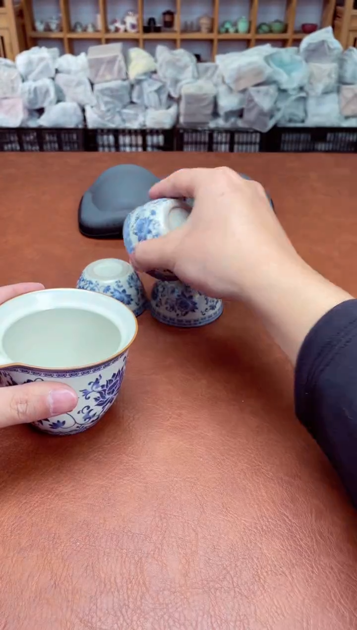 【闪购商品】摆件高端瓷器易仟杯茶器