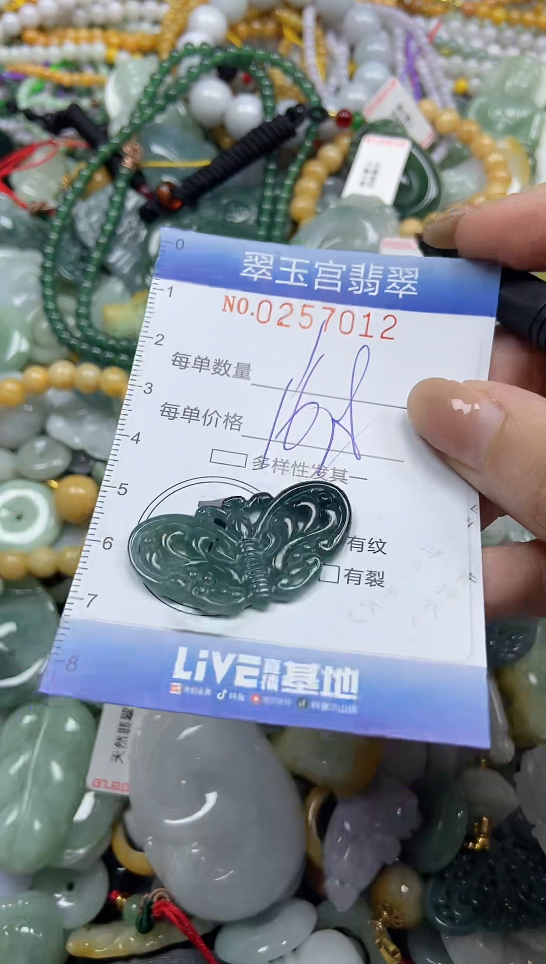 颈饰未镶嵌翡翠闪购C0257012